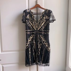 Sequined Gatsby-Style Dress